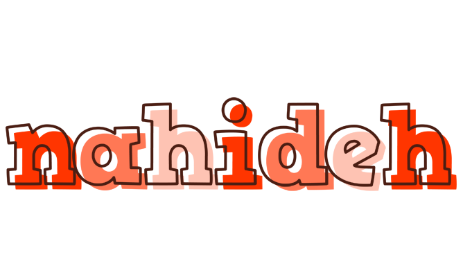 Nahideh paint logo