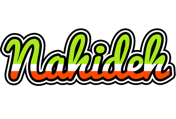 Nahideh superfun logo