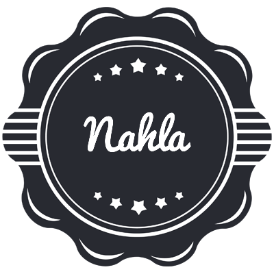 Nahla badge logo