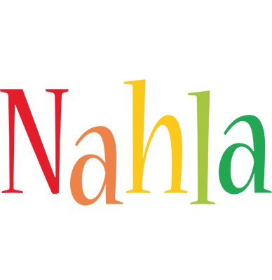 Nahla birthday logo