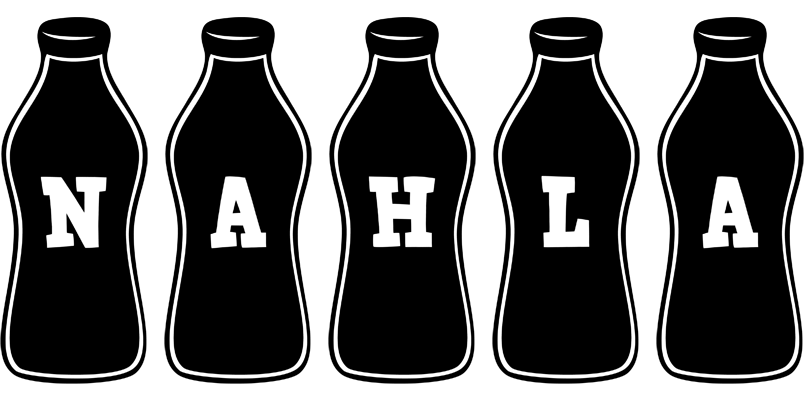 Nahla bottle logo