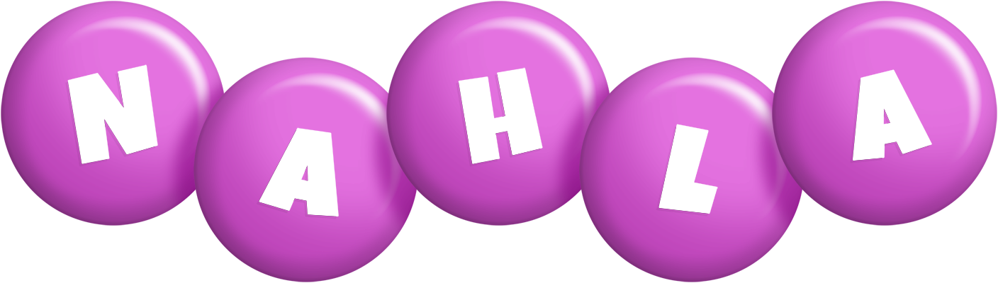 Nahla candy-purple logo