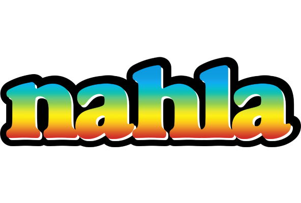 Nahla color logo