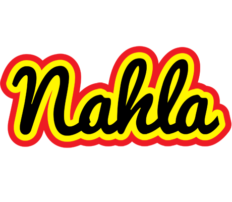 Nahla flaming logo