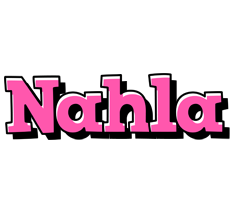 Nahla girlish logo