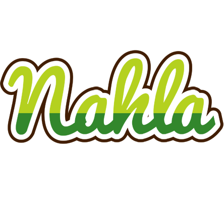 Nahla golfing logo