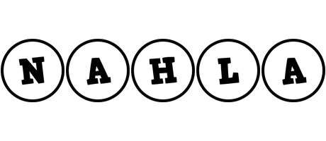 Nahla handy logo