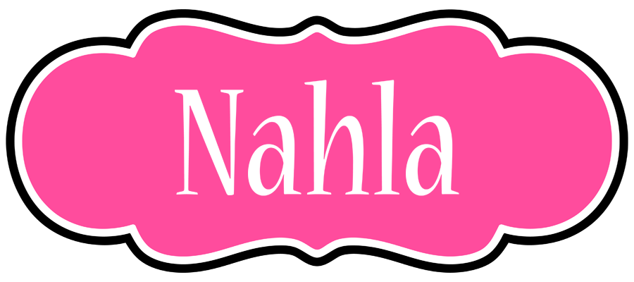 Nahla invitation logo