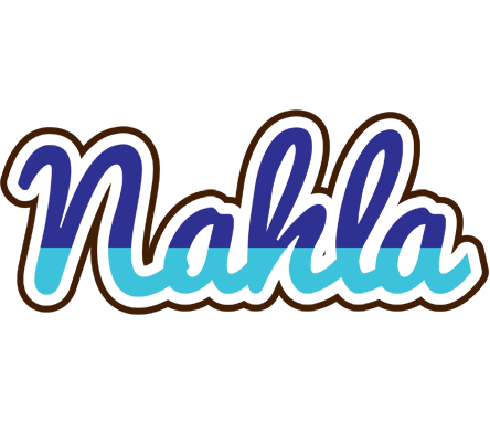 Nahla raining logo