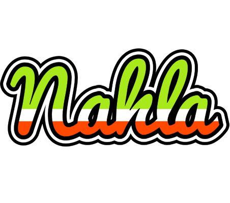 Nahla superfun logo