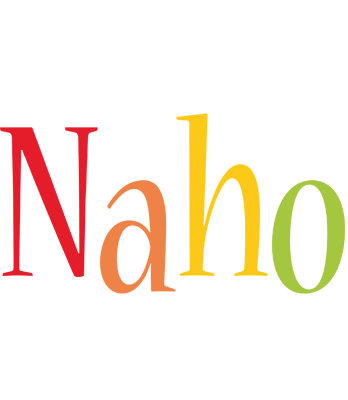 Naho birthday logo