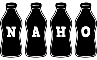 Naho bottle logo