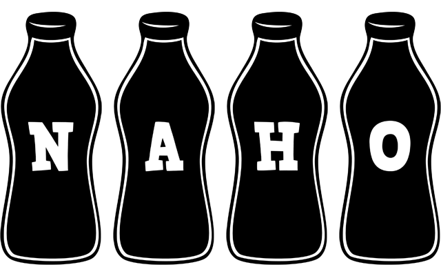 Naho bottle logo