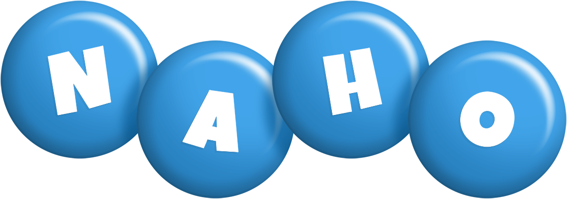 Naho candy-blue logo