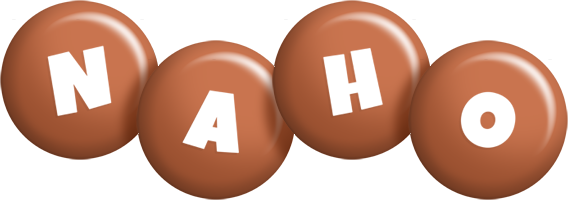 Naho candy-brown logo