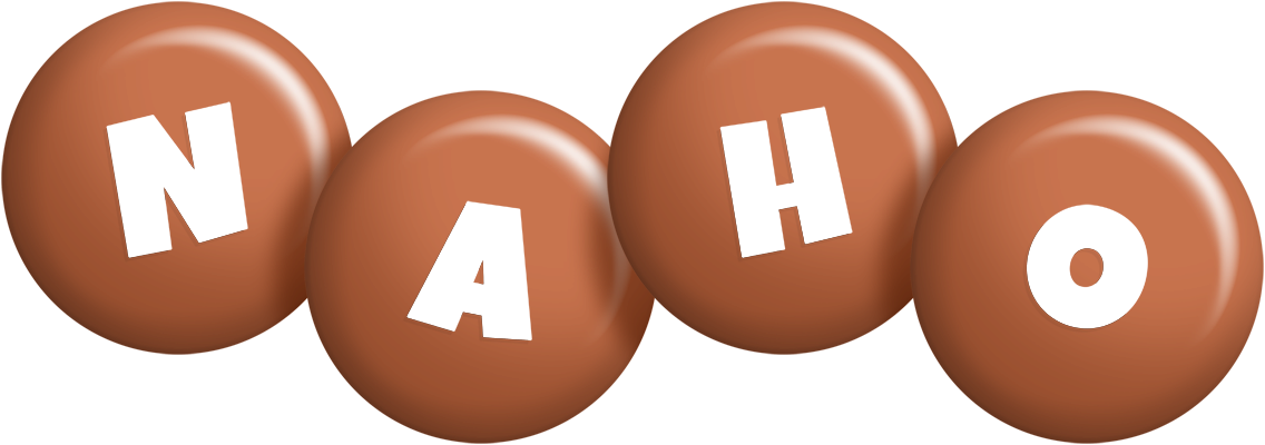 Naho candy-brown logo