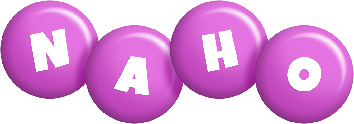 Naho candy-purple logo