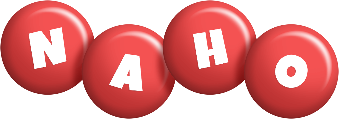 Naho candy-red logo