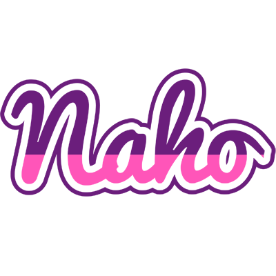 Naho cheerful logo