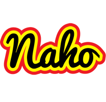 Naho flaming logo