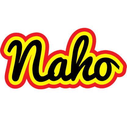 Naho flaming logo