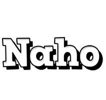 Naho snowing logo