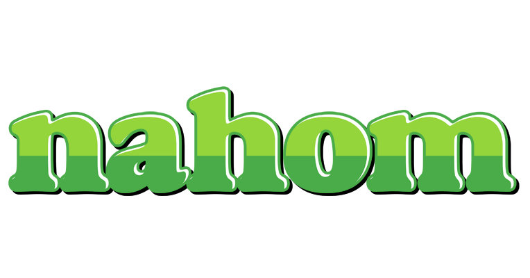 Nahom apple logo