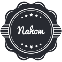 Nahom badge logo