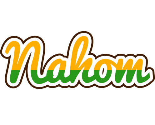Nahom banana logo