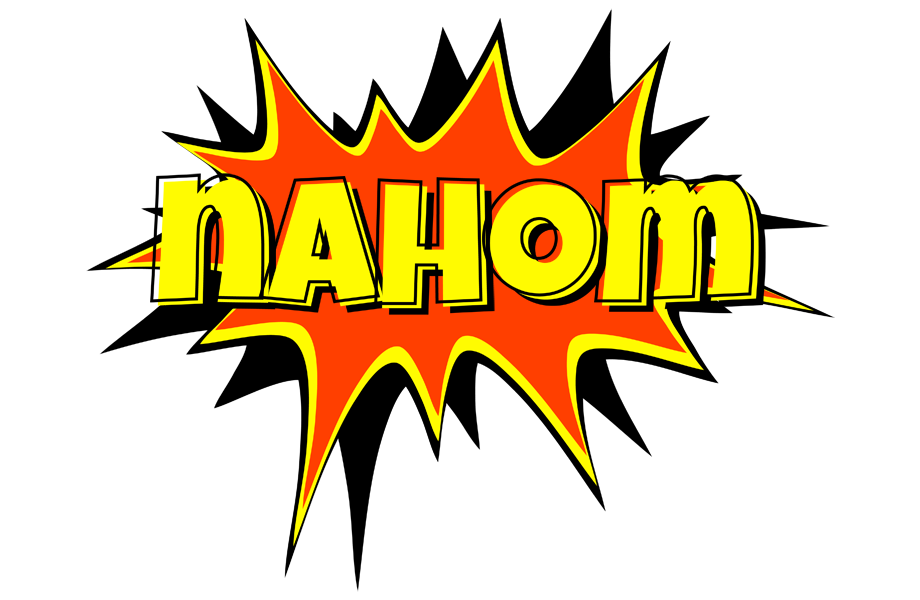 Nahom bazinga logo