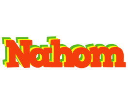 Nahom bbq logo