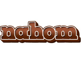 Nahom brownie logo