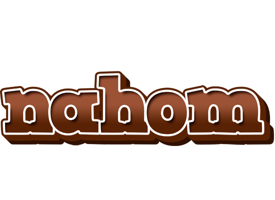 Nahom brownie logo
