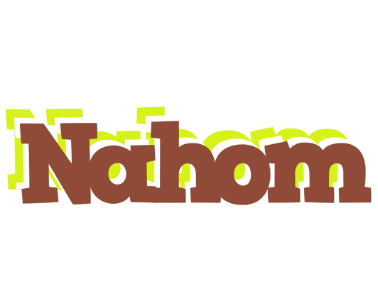 Nahom caffeebar logo
