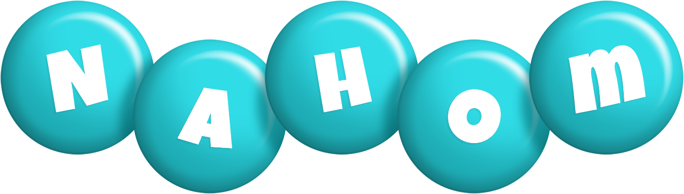 Nahom candy-azur logo