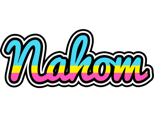 Nahom circus logo