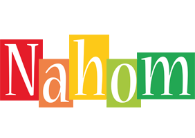 Nahom colors logo