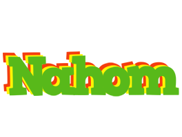 Nahom crocodile logo