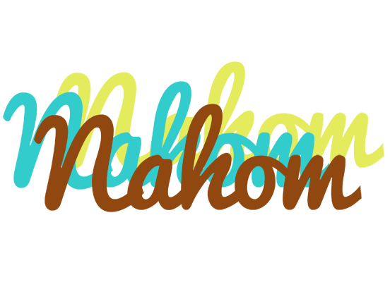 Nahom cupcake logo