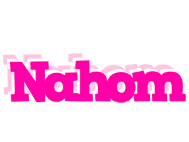 Nahom dancing logo