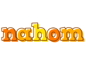Nahom desert logo