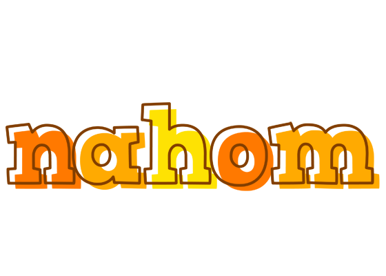 Nahom desert logo