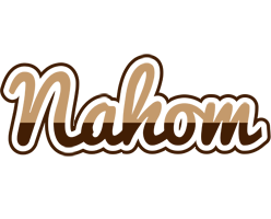 Nahom exclusive logo