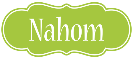 Nahom family logo