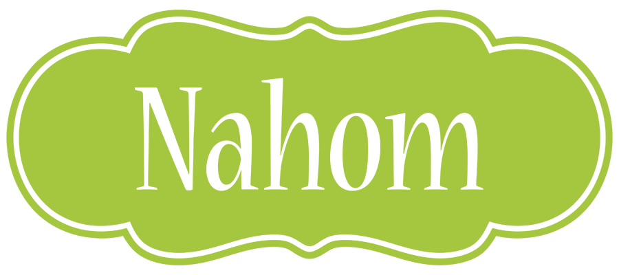 Nahom family logo