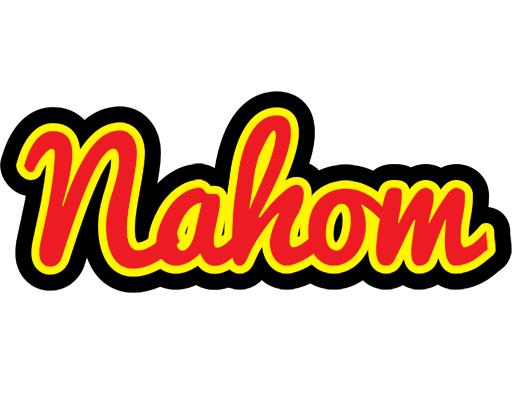 Nahom fireman logo