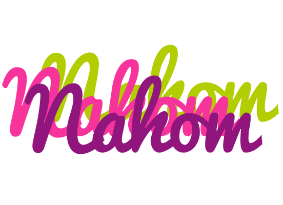 Nahom flowers logo