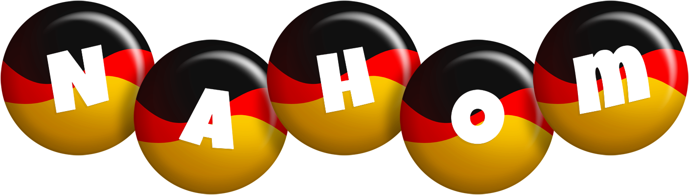 Nahom german logo