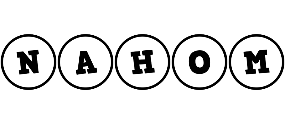 Nahom handy logo