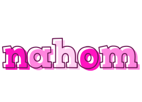 Nahom hello logo